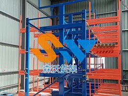 伸缩式悬臂货架应用