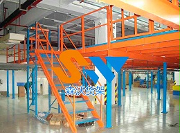 汽车制造车间钢平台