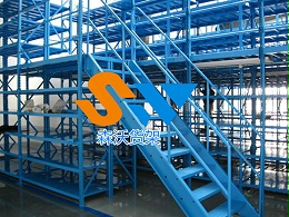 钢结构阁楼式货架低成本方案