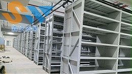大型综合仓库中型层板货架整体交付项目