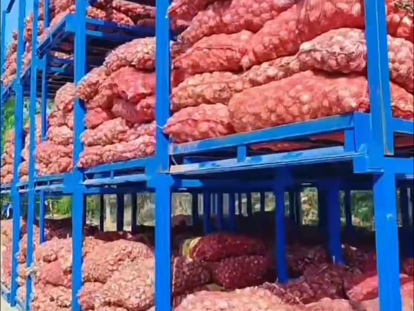 成功案例：森沃堆垛架助力大蒜仓储高效升级