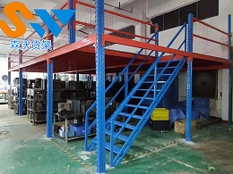 钢构仓库平台 仓储承重平台定制
